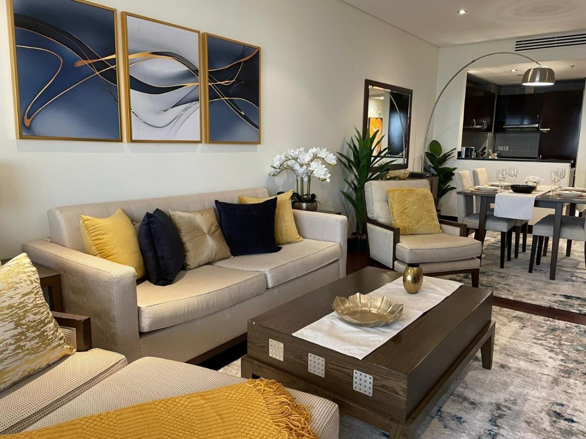דובאי 1 Bedroom Apartment In Anantara Hotel Palm Jumeirah Connected Anantara Hotel מראה חיצוני תמונה